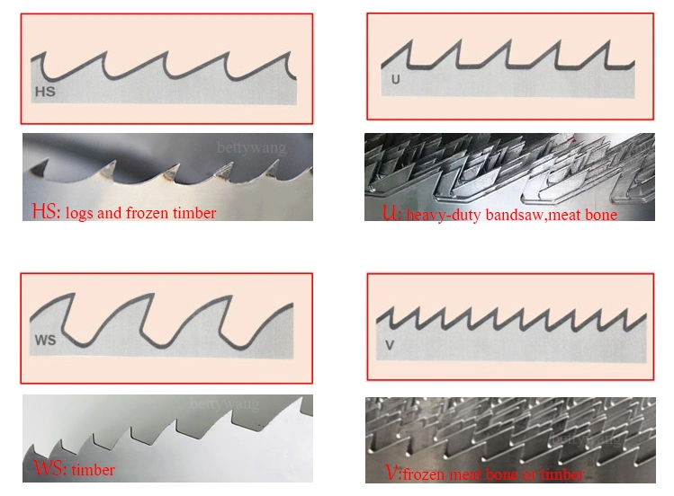 Bandsaws Splitting Saws for Wood/Meat /Bone Cutting Steel Strips Bandsaws