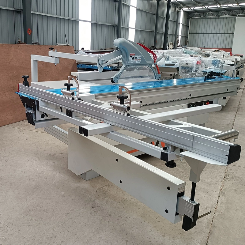 Woodworking 45 90 Degrees Double Saw Blade Melamine MDF Plywood Wood Cutting Machine Precision Sliding Table Panel Saw Machine