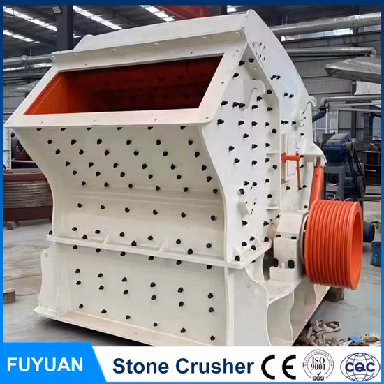 Estación trituradora de impacto móvil/móvil para residuos de materiales de construcción