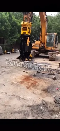 Grabber hidráulico de madera de Gripple del registro de la excavadora Doosan Dh50 Dh55 Dh60 Dh80