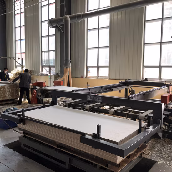 Máquina de sierra de Panel de Mesa Deslizante de madera contrachapada, corte de bordes ajustable, tamaños de corte automático, 4x8 pies, carpintería